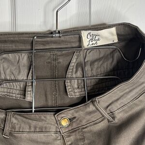 Cosmic Blue Love Women's Tan Trousers